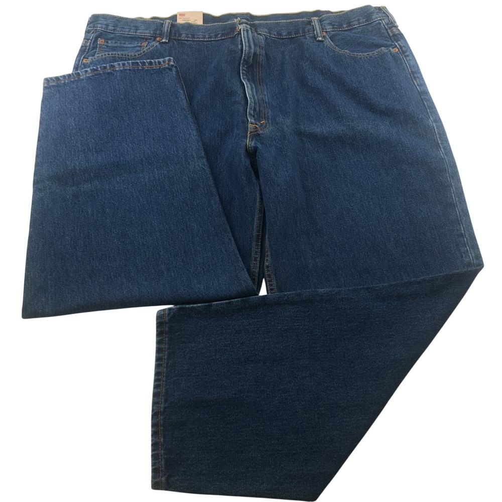 Levi's 550 Relaxed Fit Jeans Men 50x30 Blue Big & Tall Tapered Leg 4100216914